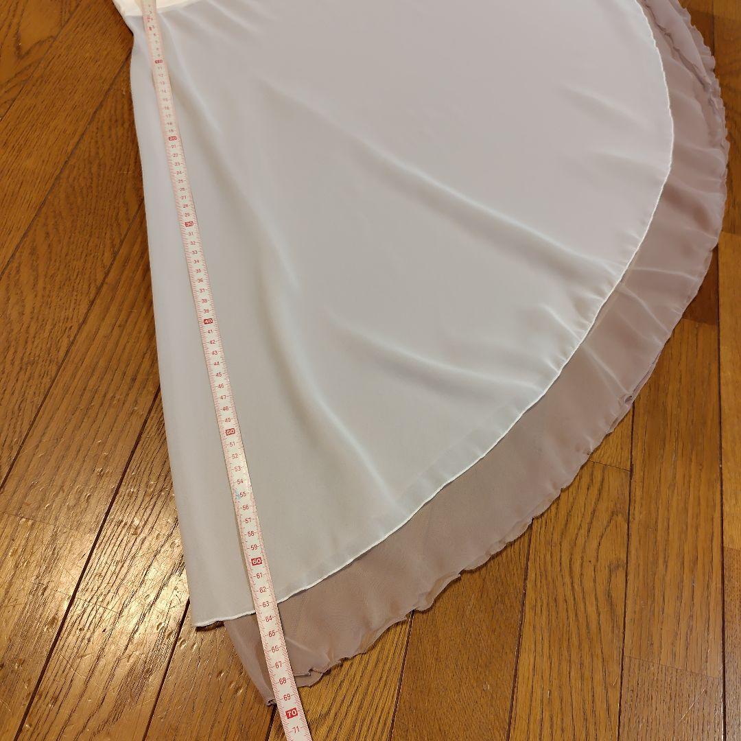 チャコット高田茜コラボ　スカート　ホワイトフリーサイズ　stina新品ネット付き