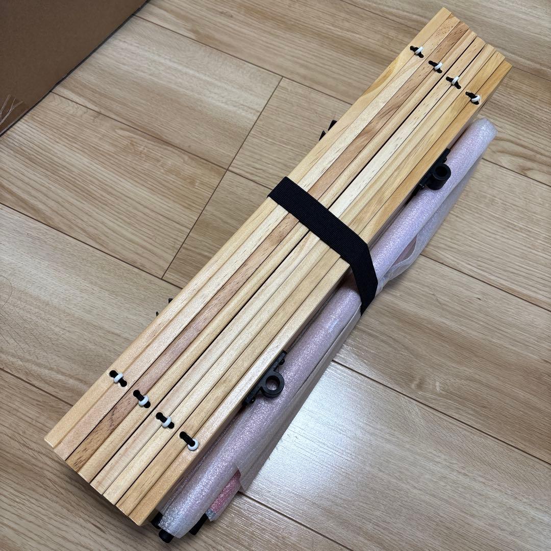 Coleman コールマン アウトドアワゴンウッドロールテーブル