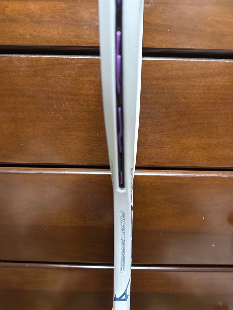 アクロスピード v01 0U 新色 ガット張りたて
