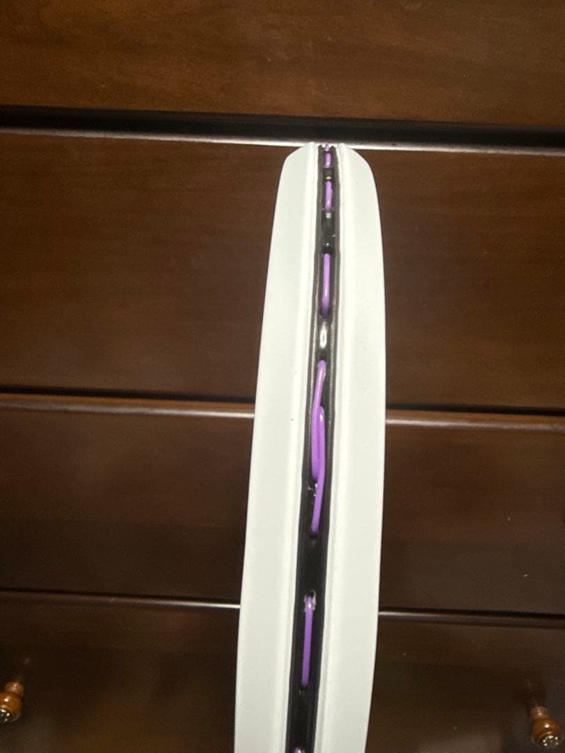 アクロスピード v01 0U 新色 ガット張りたて