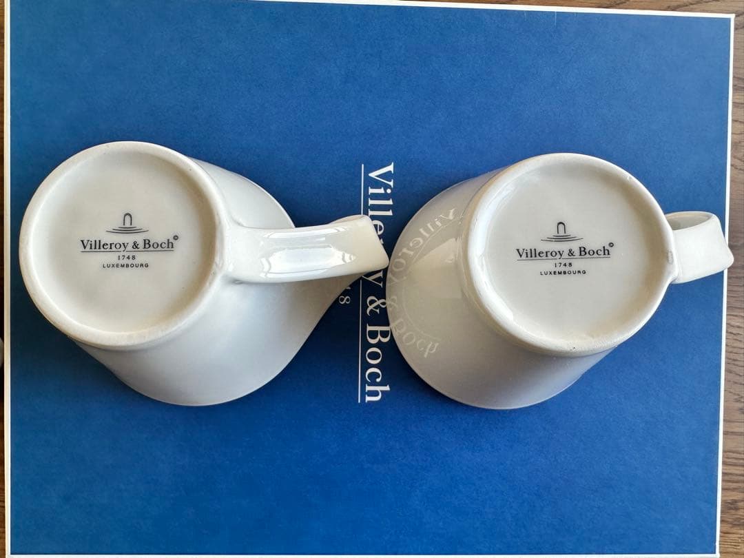 【新品未使用】ビレロイボッホ　Villeroy&Boch カップ&ソーサー
