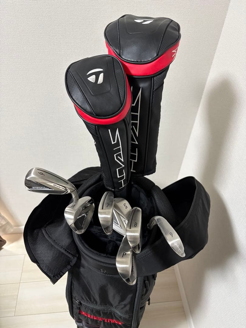[美品]BRIEFING TaylorMade STEALTH ゴルフセット