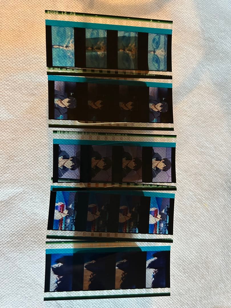 Free!FS 入場者特典コマフィルム　七瀬遙10枚セット④