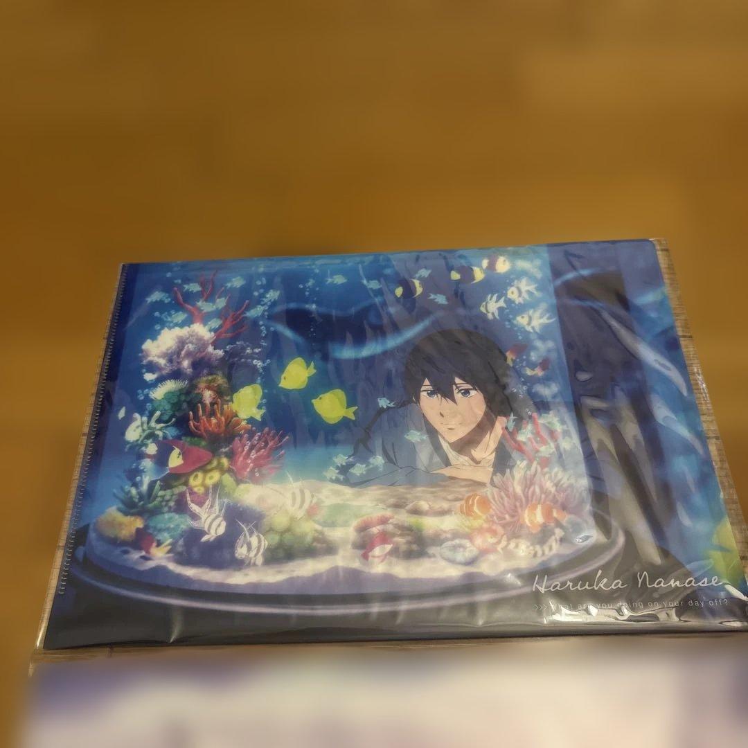 Free! アクリルスタンド・缶バッジ・クリアファイル・トートバッグセット