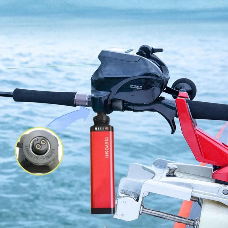 電動リール用リチウムバッテリー 14.8V 赤7000mAh ダイワ＆シマノ対応