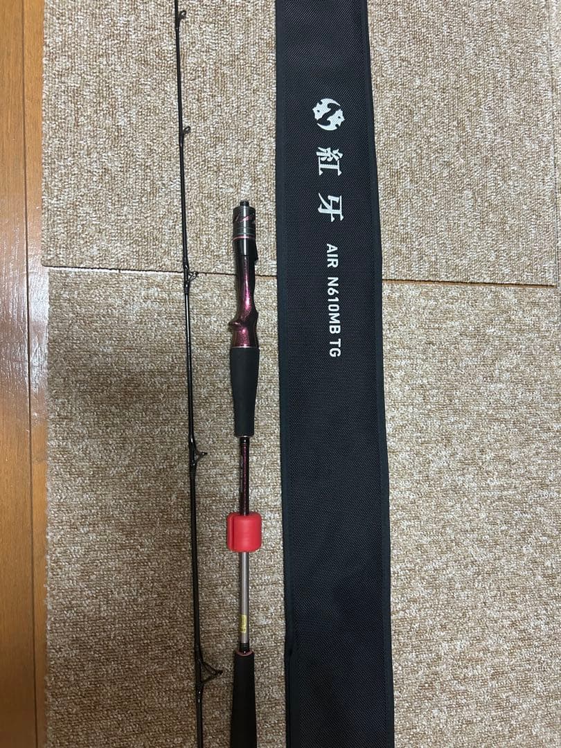 タイラバ　ロッド　DAIWA 紅牙　air N610MB TG