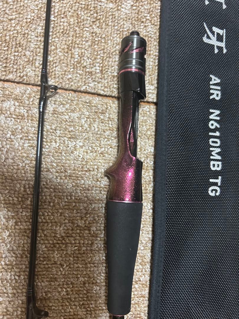 タイラバ　ロッド　DAIWA 紅牙　air N610MB TG