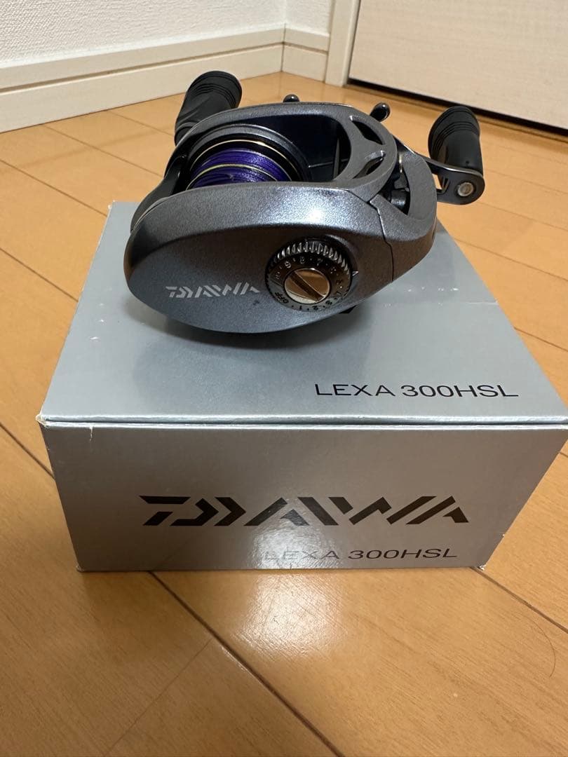 レア！美品　ダイワ　レクサ　LEXA300HSL レフトハンドル