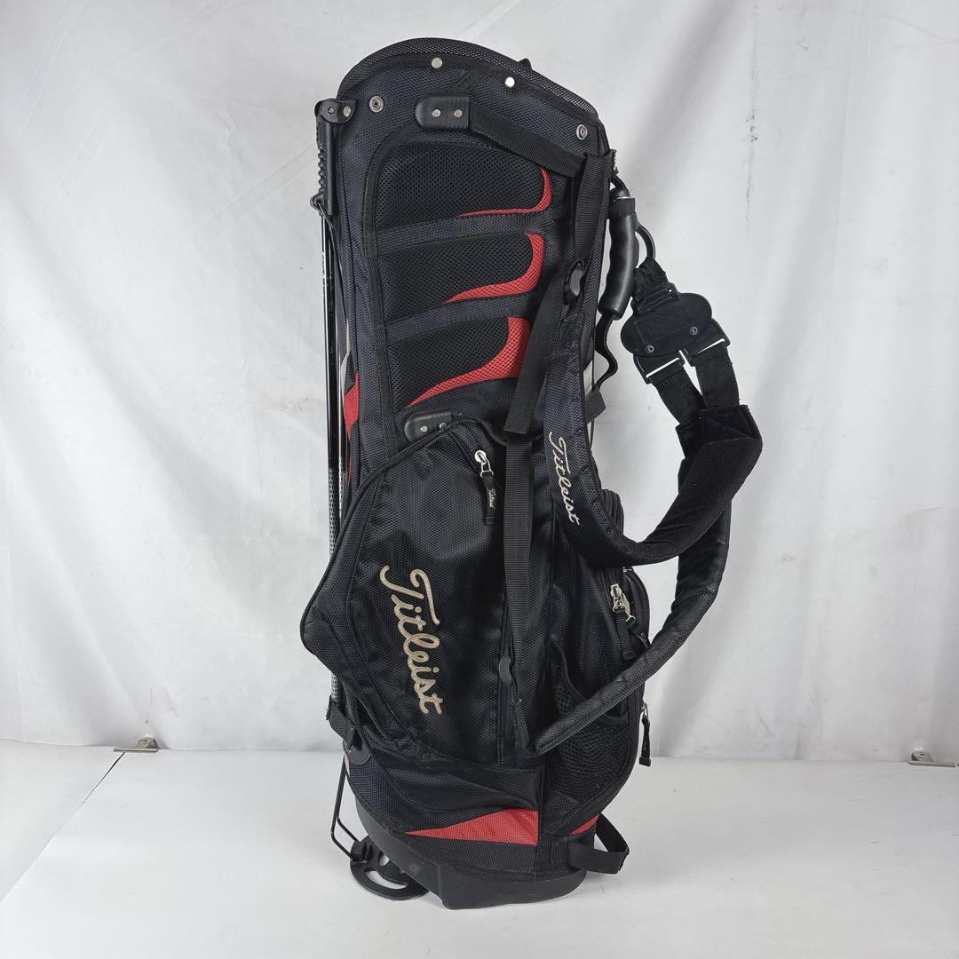タイトリスト スタンド式 キャディバッグ 6分割 フード付き Titleist
