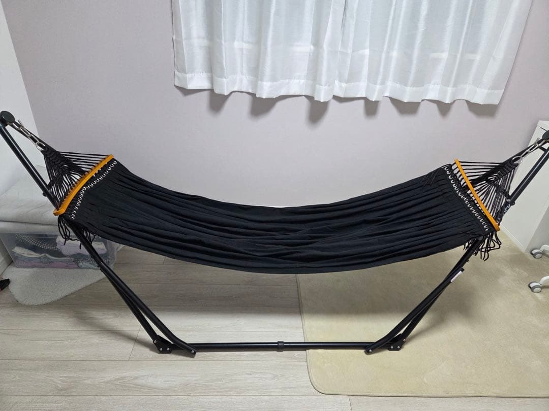 【dori様】トイモック ハンモック 自立式ハンモック キャンプ おもちゃ 美品