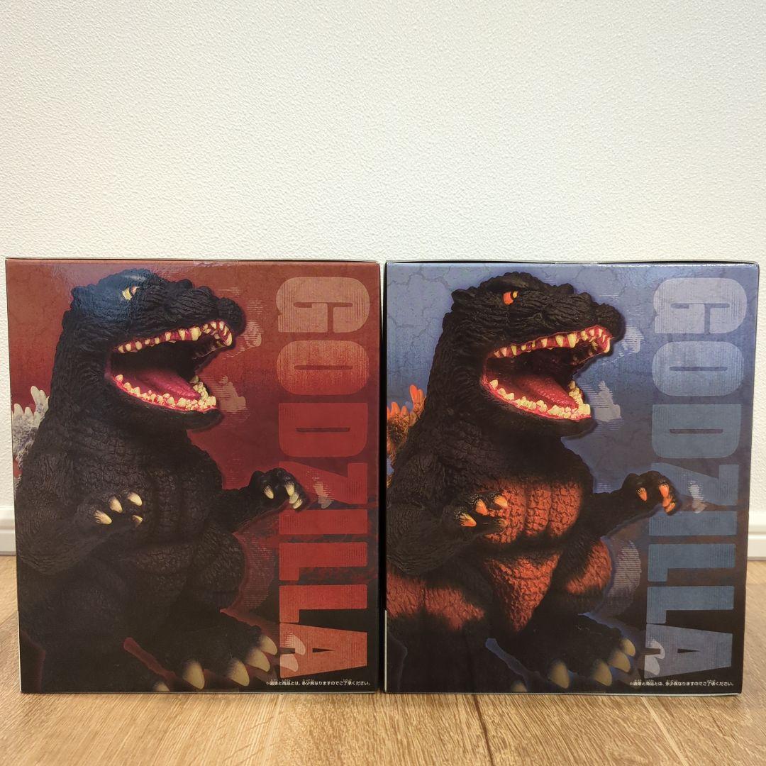 東宝怪獣シリーズ ゴジラ・バーニングゴジラ 鎮座獣 フィギュア 1995