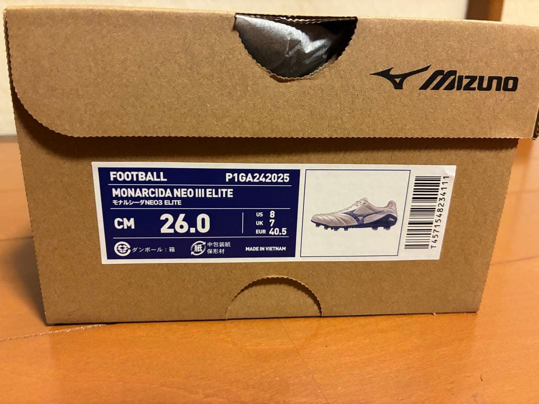 新品未使用モナルシーダ NEO III ELITE 26.0cm