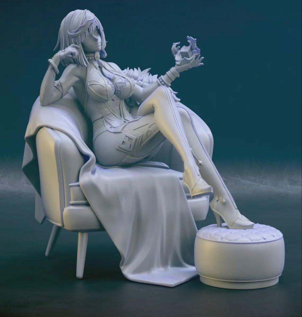 イェラン　ガレージキット　未塗装未組立　フィギュア　美女　1/7 原神