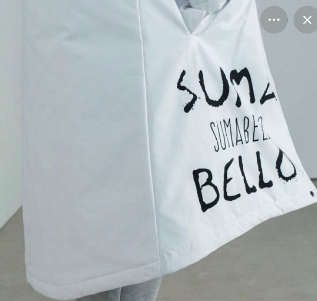 SULLO SUMA BELLO ロゴプリント モッズコート ベンチコート