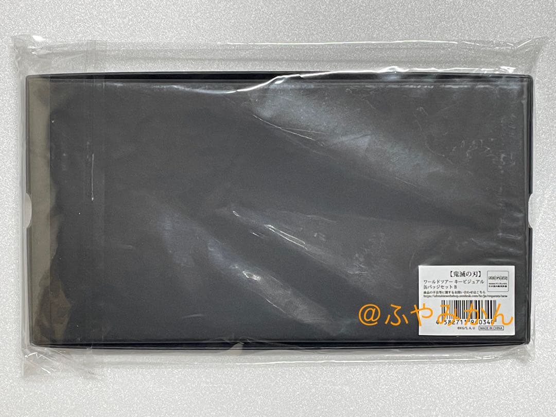 鬼滅の刃 ワールドツアー キービジュアル 缶バッジセットB