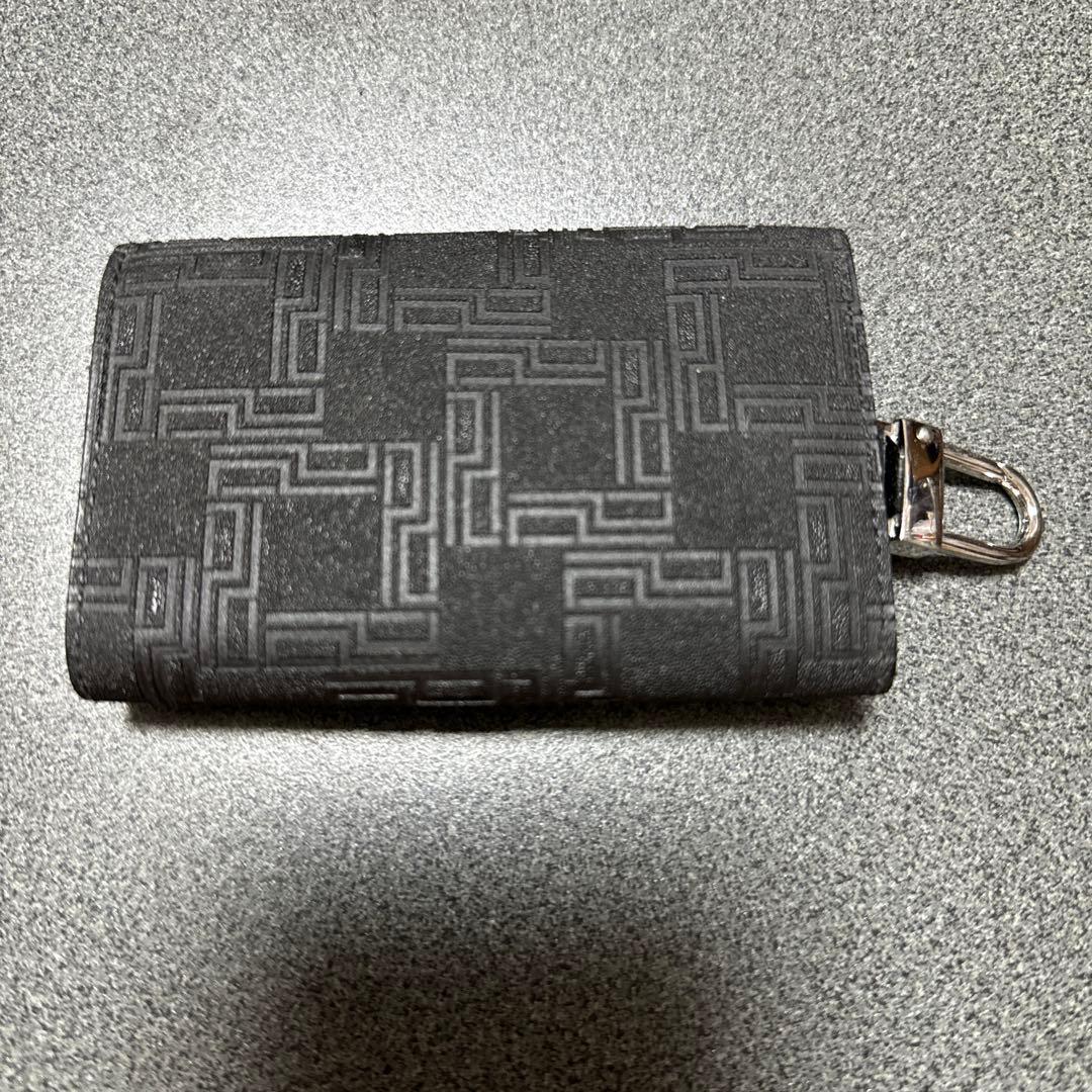 ダンヒル キーケース サイドカー ガンメタル ブラック メンズ DUNHILL