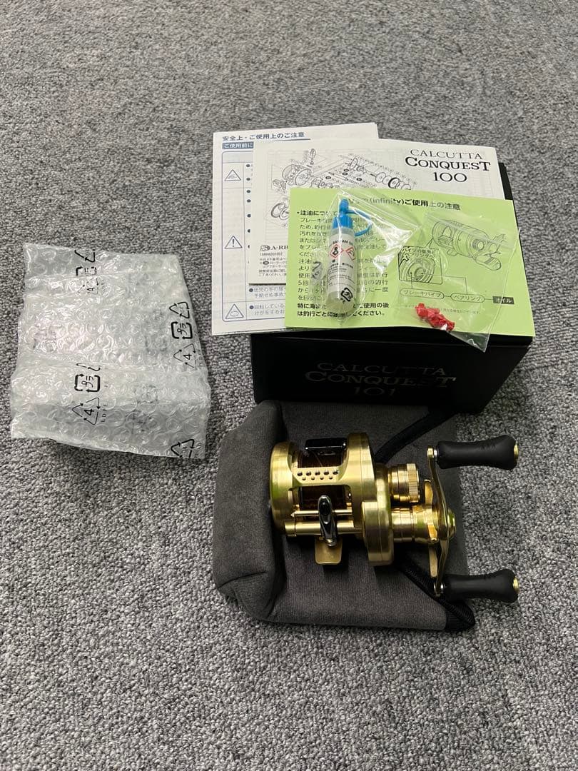 シマノ　14 カルカッタコンクエスト 101 美品