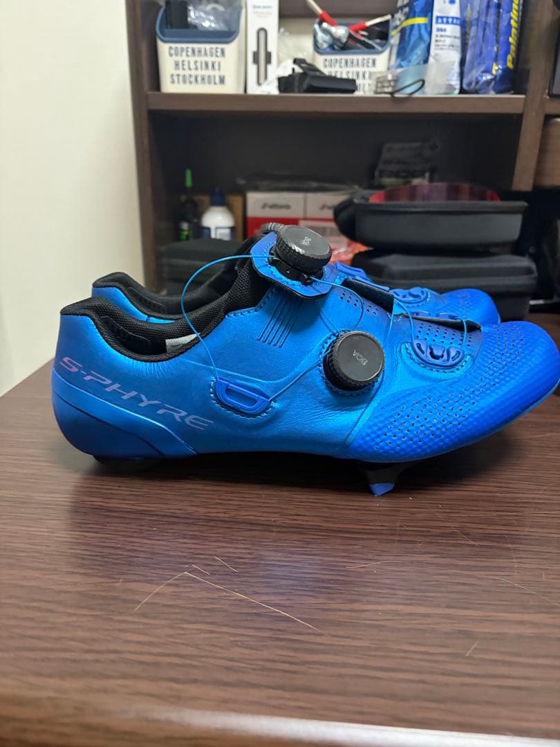 SHIMANO RC902 41.5 ブルー