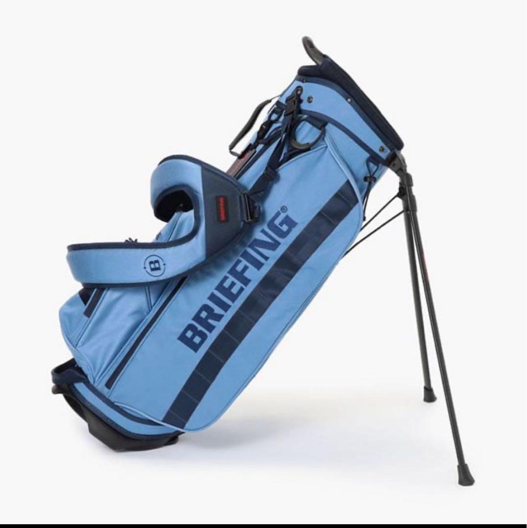 BRIEFING GOLF キャディバッグ DENIM BLUE