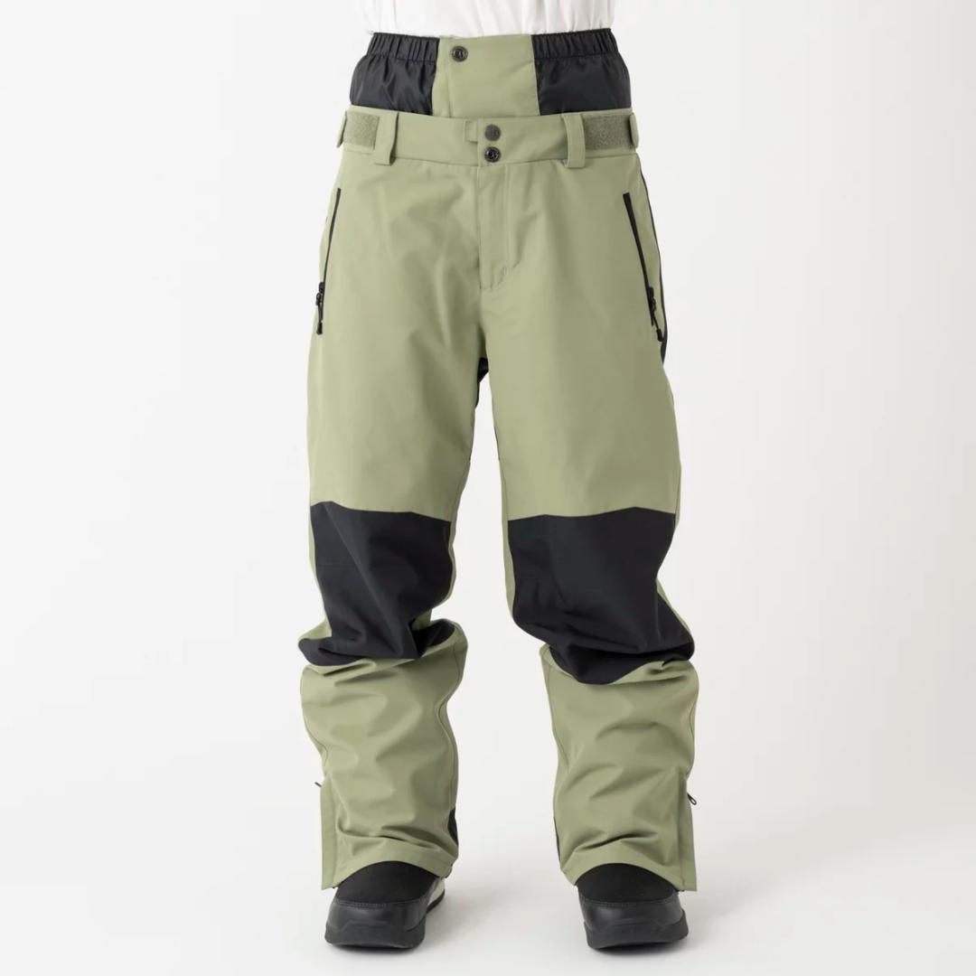 オーシャンパシフィック レディース スノー パンツ グリーン L