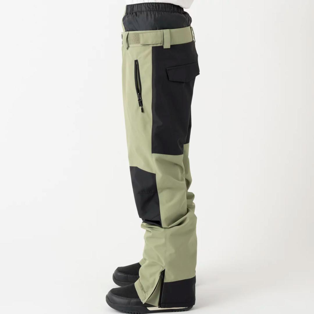 オーシャンパシフィック レディース スノー パンツ グリーン L