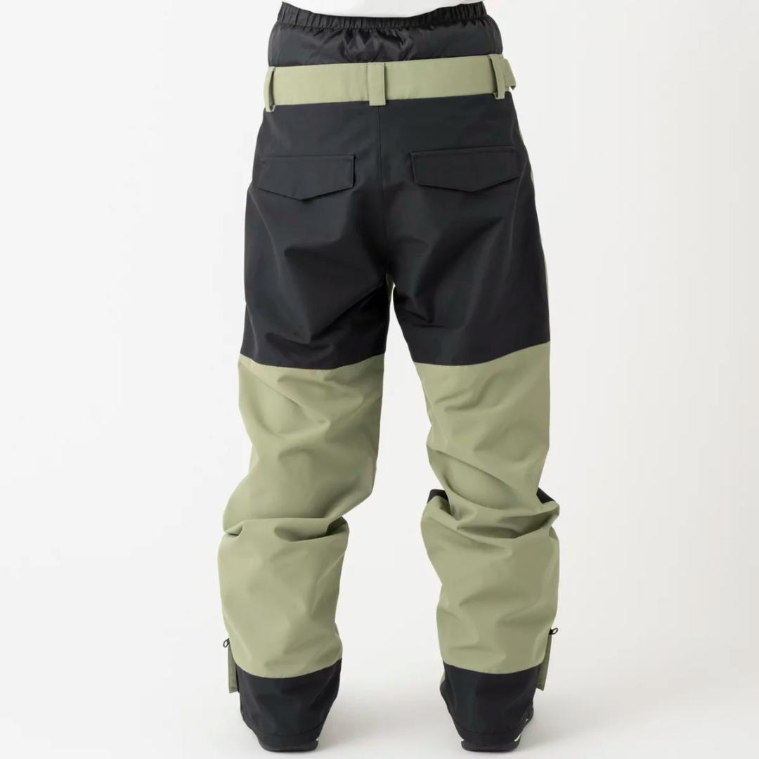 オーシャンパシフィック レディース スノー パンツ グリーン L