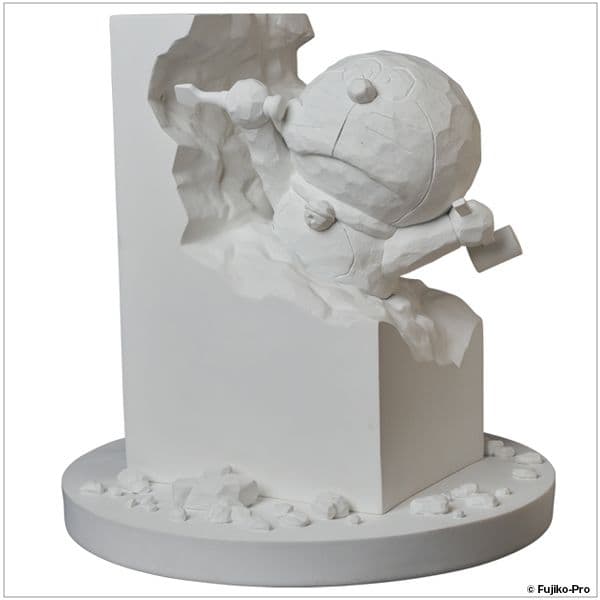 彫刻家ドラえもん White Ver. メディコムトイ