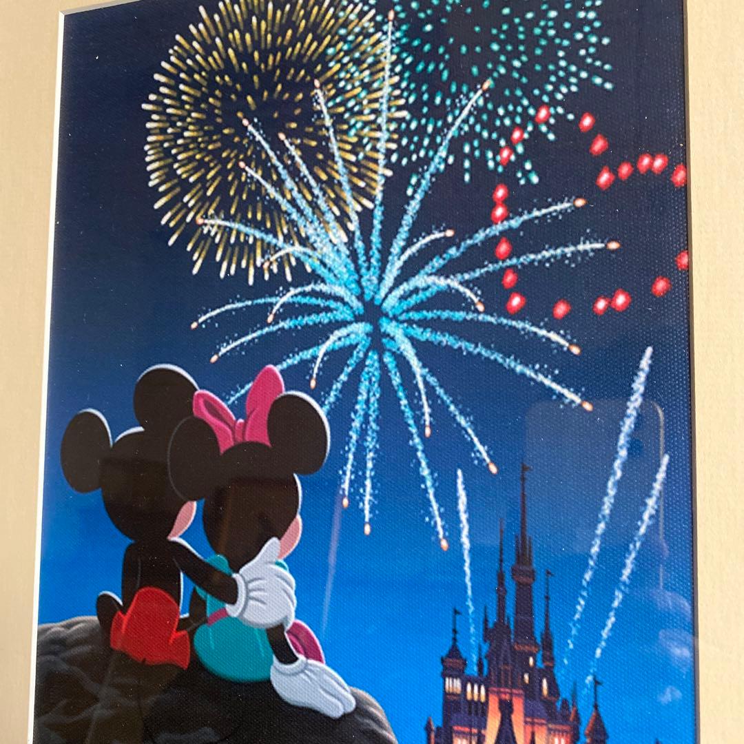 シム　シメール　シンデレラ城の花火　ミッキー＆ミニー