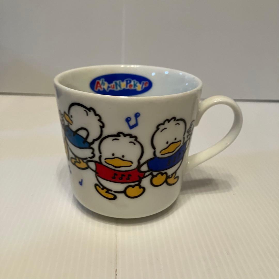 E-2 【希少・当時物】サンリオ あひるのペックル マグカップ（箱付き・美品）