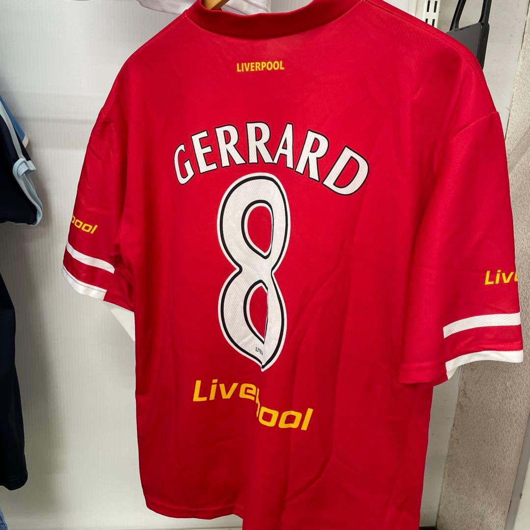 liverpool リヴァプール　ジェラード　ユニフォーム