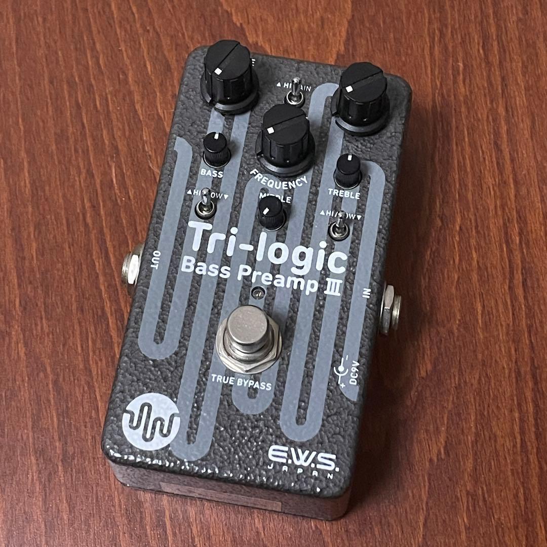 希少 E.W.S. Tri-logic Bass Preamp III