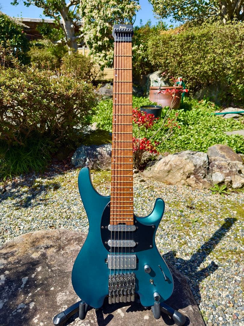 2023年製造 Ibanez Q547 BMM ヘッドレス 7弦ギター