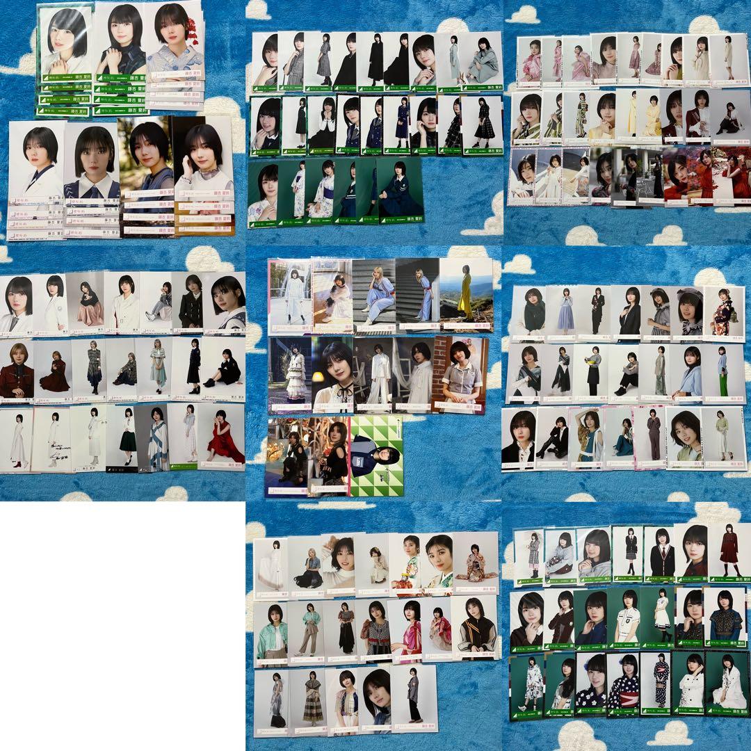 欅坂46 櫻坂46 生写真 藤吉夏鈴 まとめ売り 王子様衣装 backs