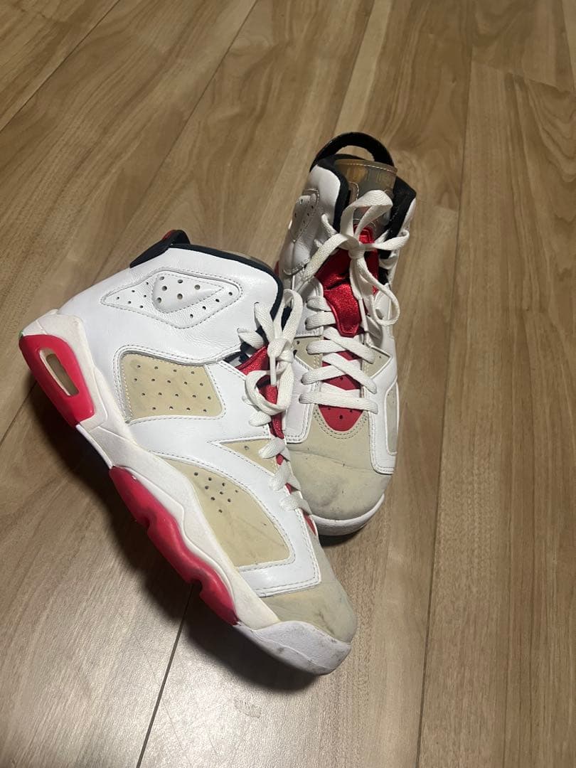 Air Jordan 6 ホワイト/レッド
