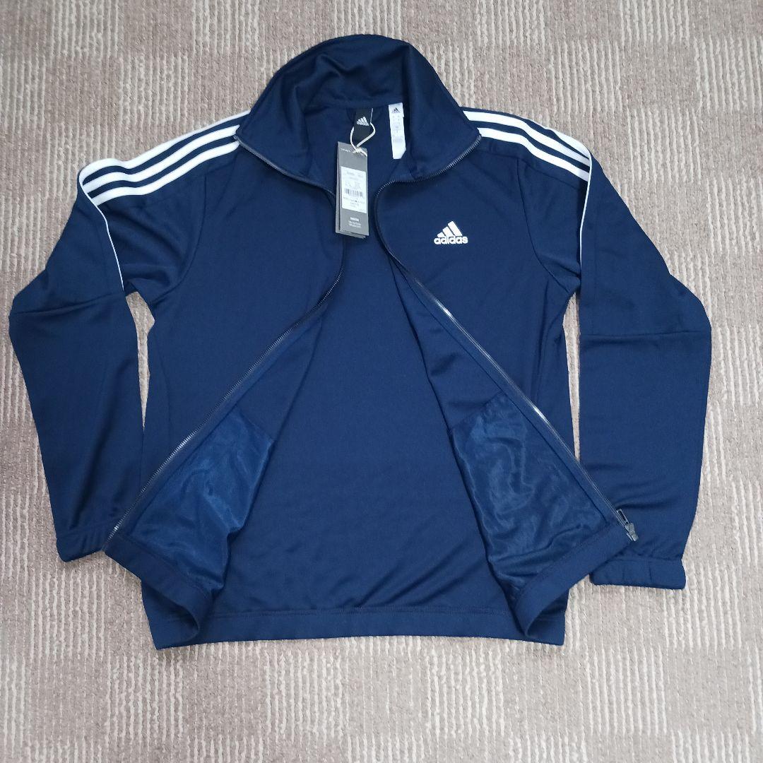adidas ネイビー ジャージ セットアップ