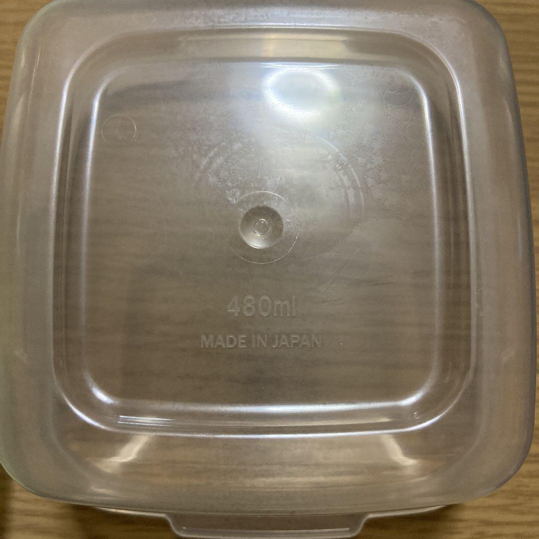 【新品未使用品】タッパー容器 保存容器 日本製 電子レンジOK まとめ売り