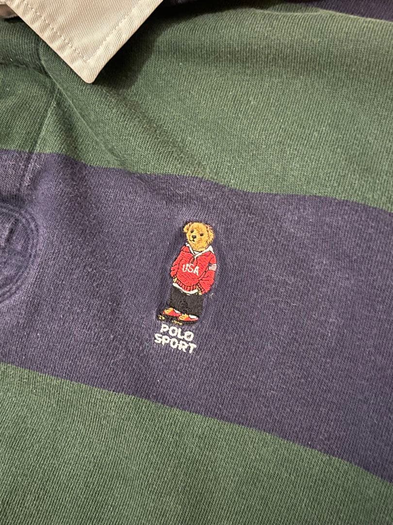 ラルフローレン ポロスポーツ ラガーシャツ ポロベア XXL