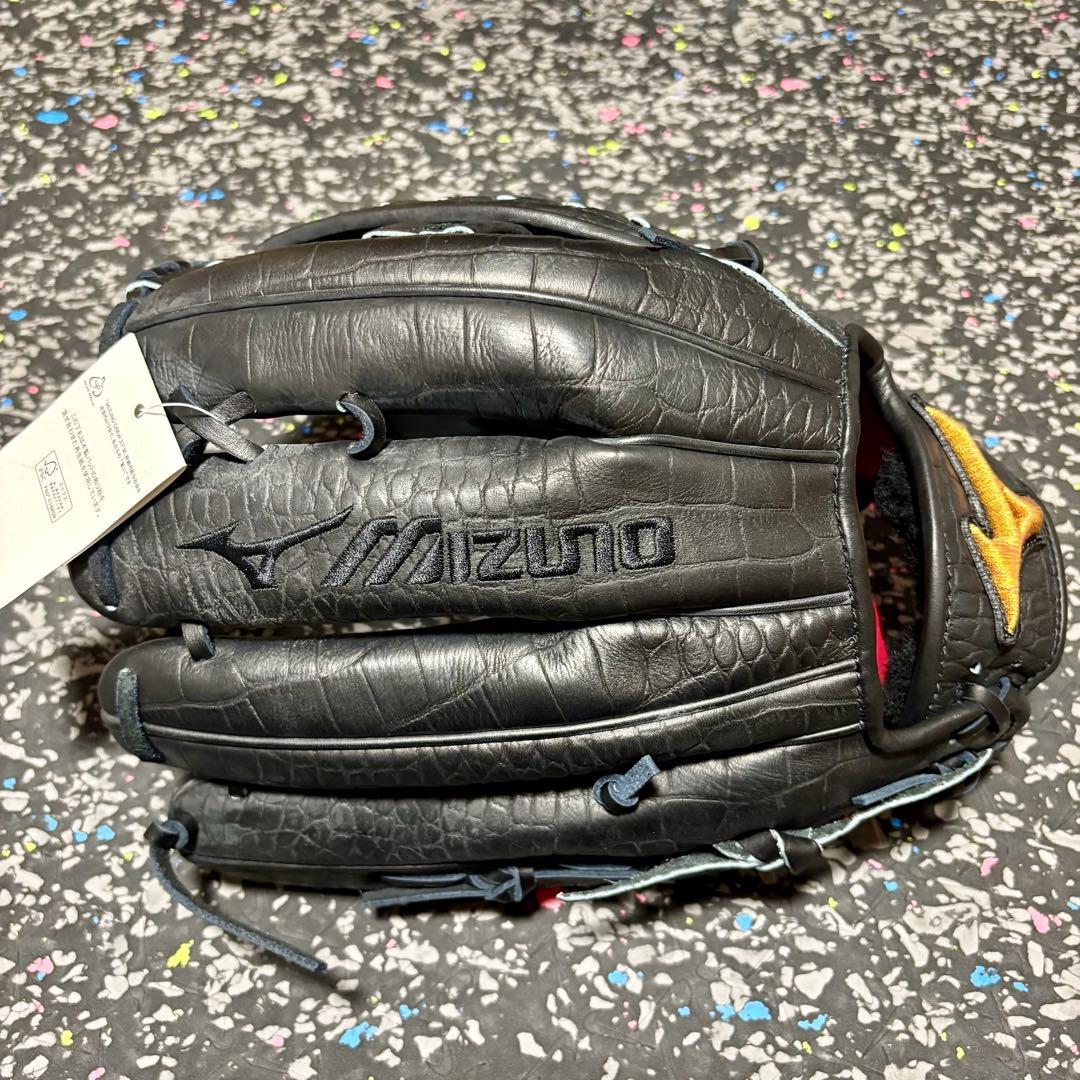 ミズノプロ 松井秀喜モデル ZILLA クロコダイル柄 野球 グローブ 外野手用
