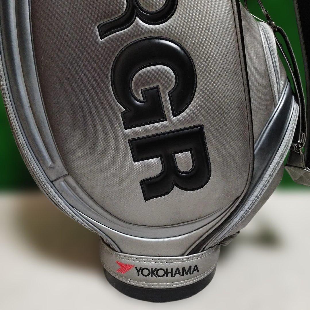 PRGR シルバー キャディバッグ