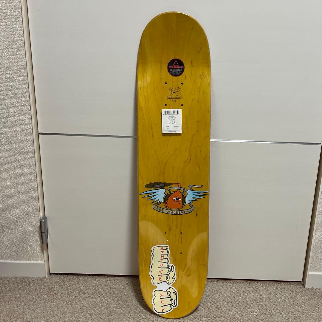【新品】トイマシーン スケボー デッキ 7.38インチ Toy Machine
