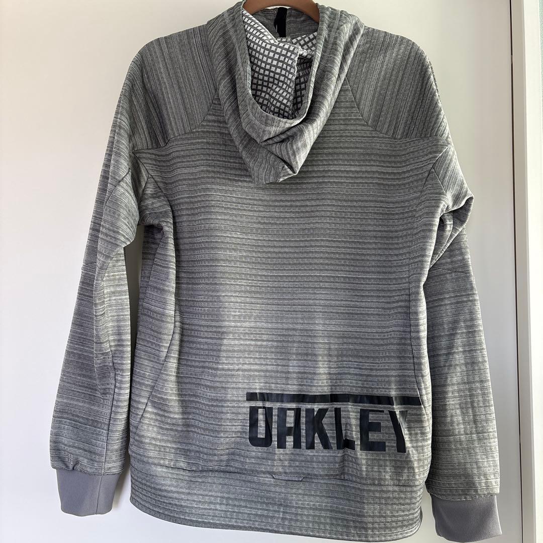 OAKLEY フルジップパーカーとパンツセット Lグレー　ジャージ