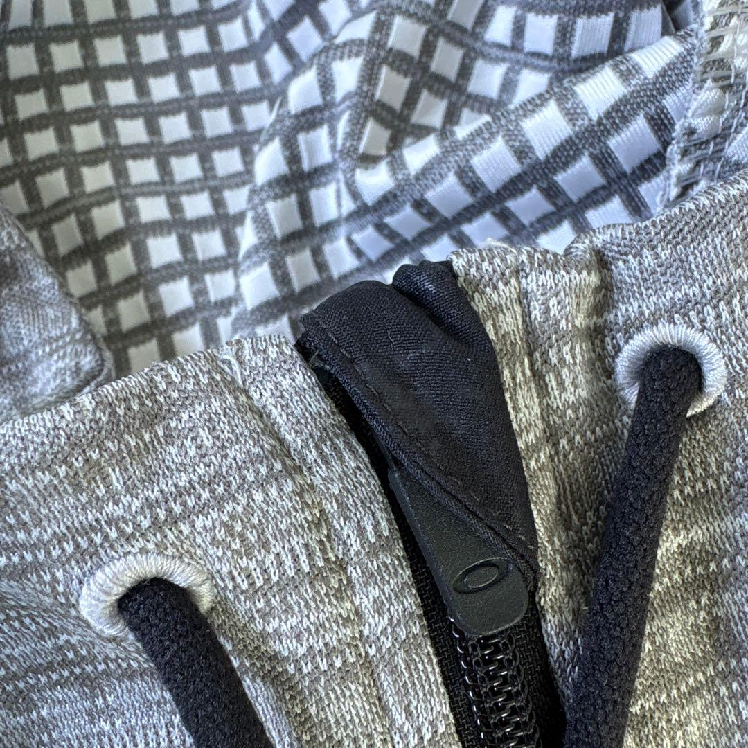 OAKLEY フルジップパーカーとパンツセット Lグレー　ジャージ