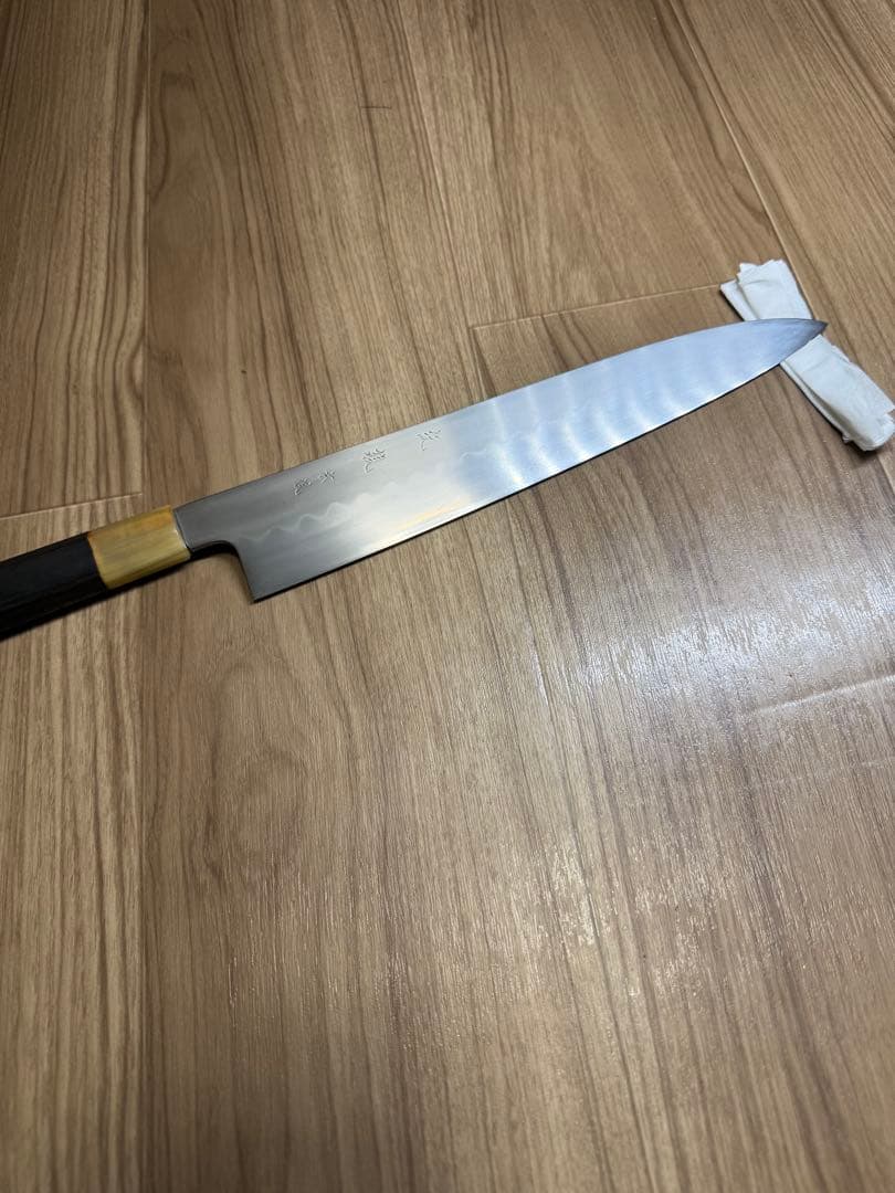 牛刀　本焼　包丁　刃渡り　尺