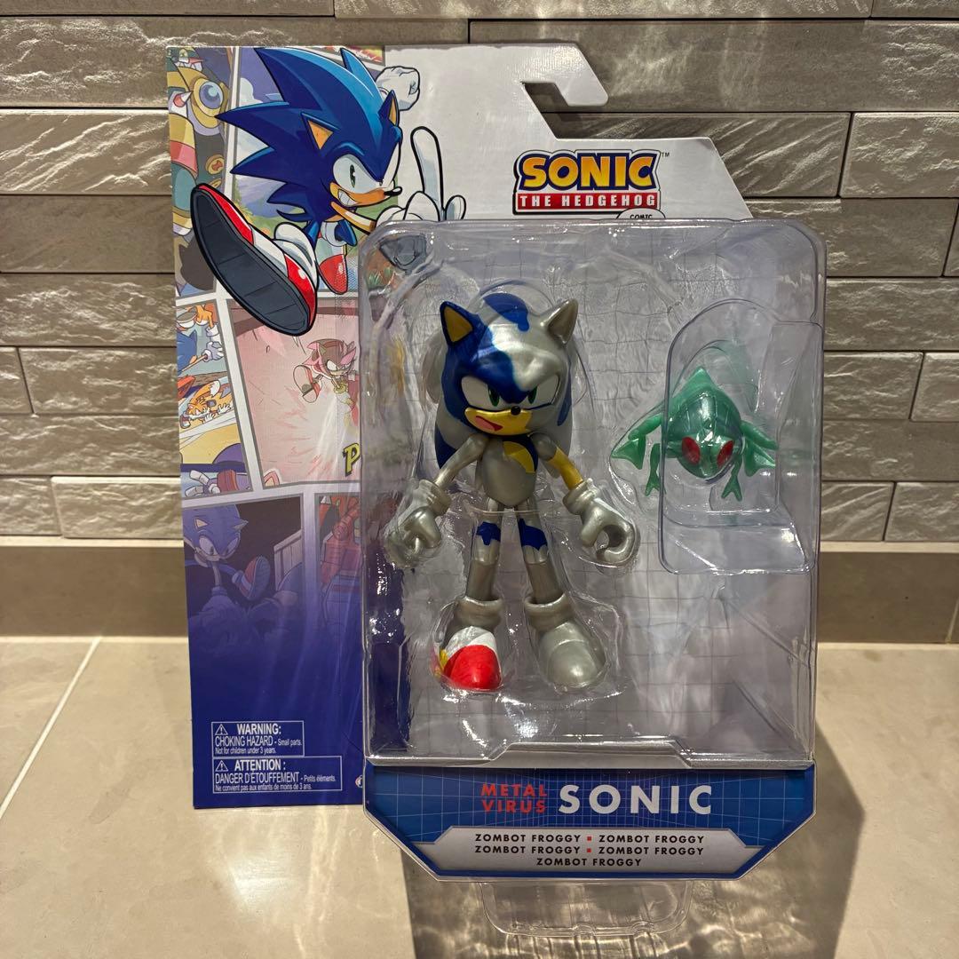 海外限定 メタル ウイルス ソニック フィギュア JAKKS
