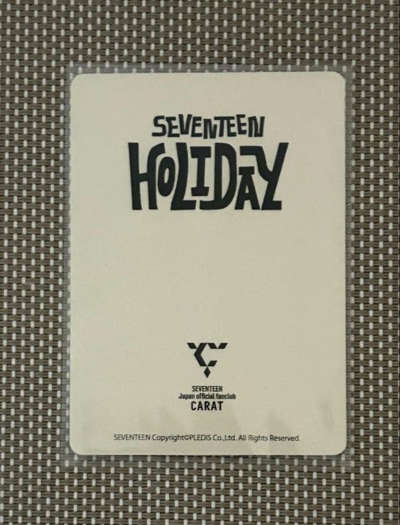 SEVENTEEN FC更新トレカ ドギョム DK holiday
