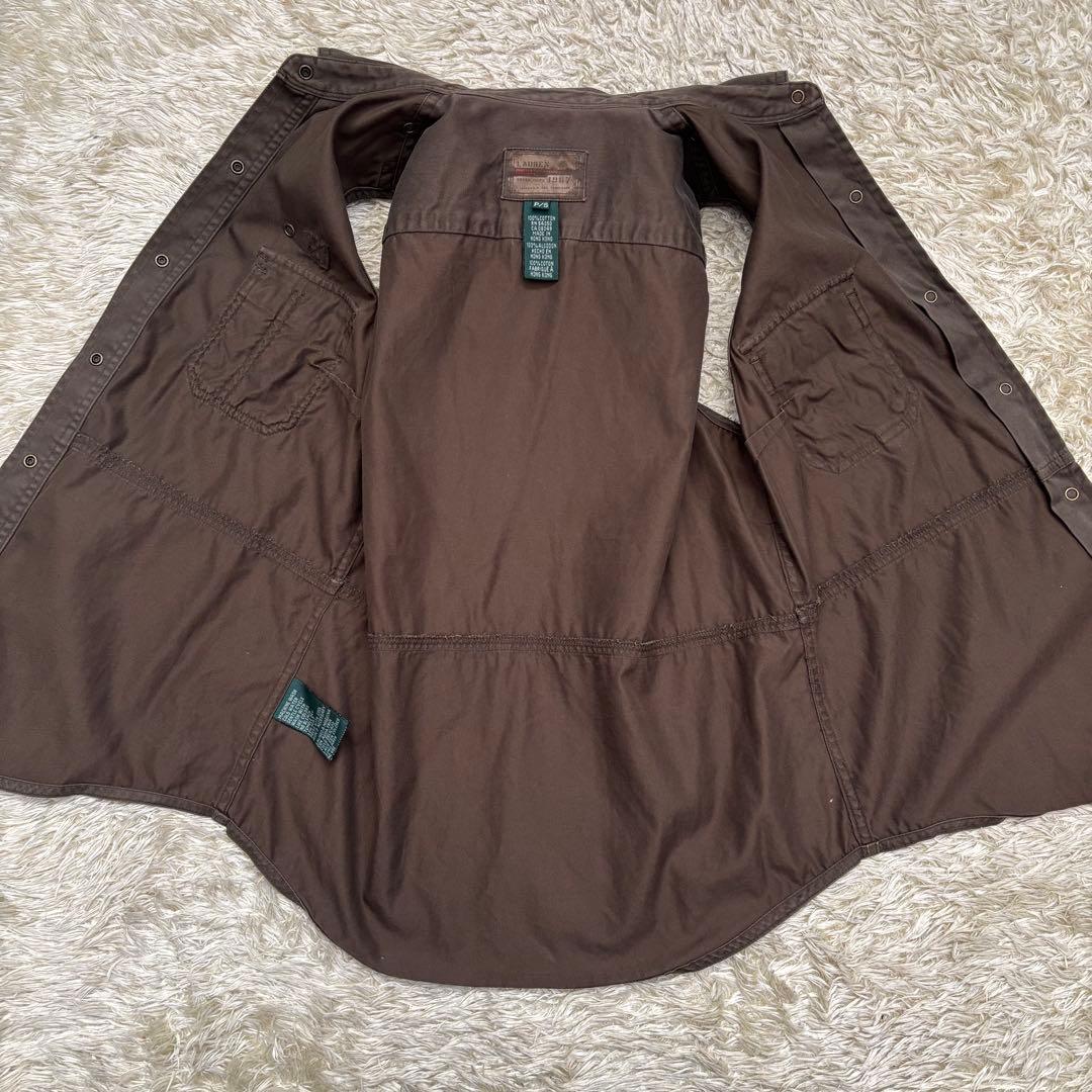 90s LAUREN Ralph Lauren フィッシングベスト　ジレ　S