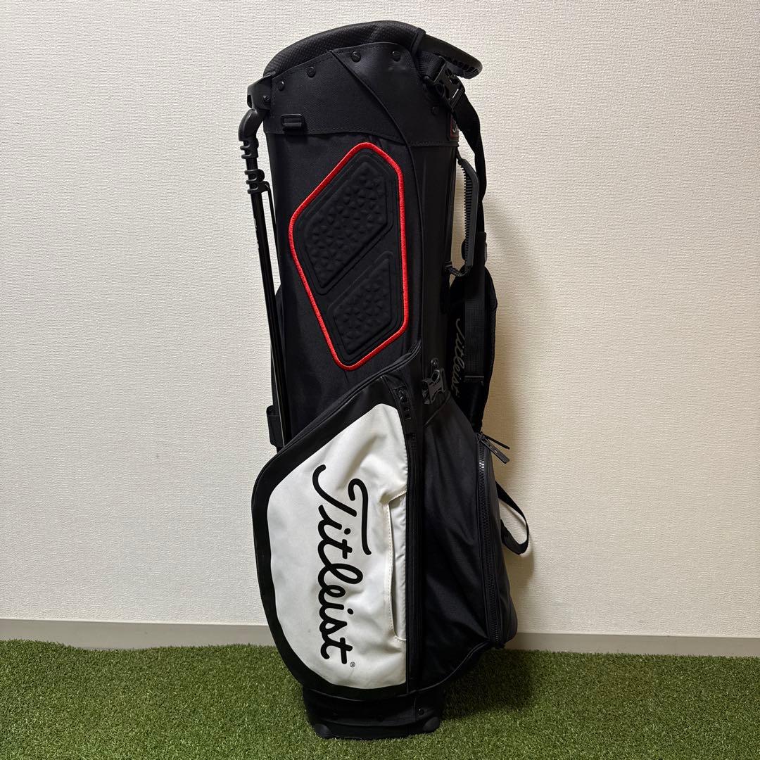 美品 Titleist prayers4 キャディバッグ スタンド式 8.5型