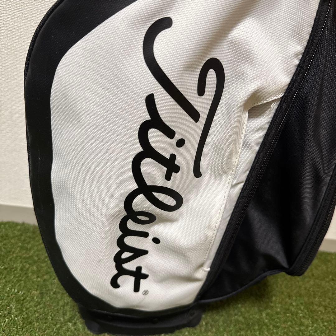 美品 Titleist prayers4 キャディバッグ スタンド式 8.5型