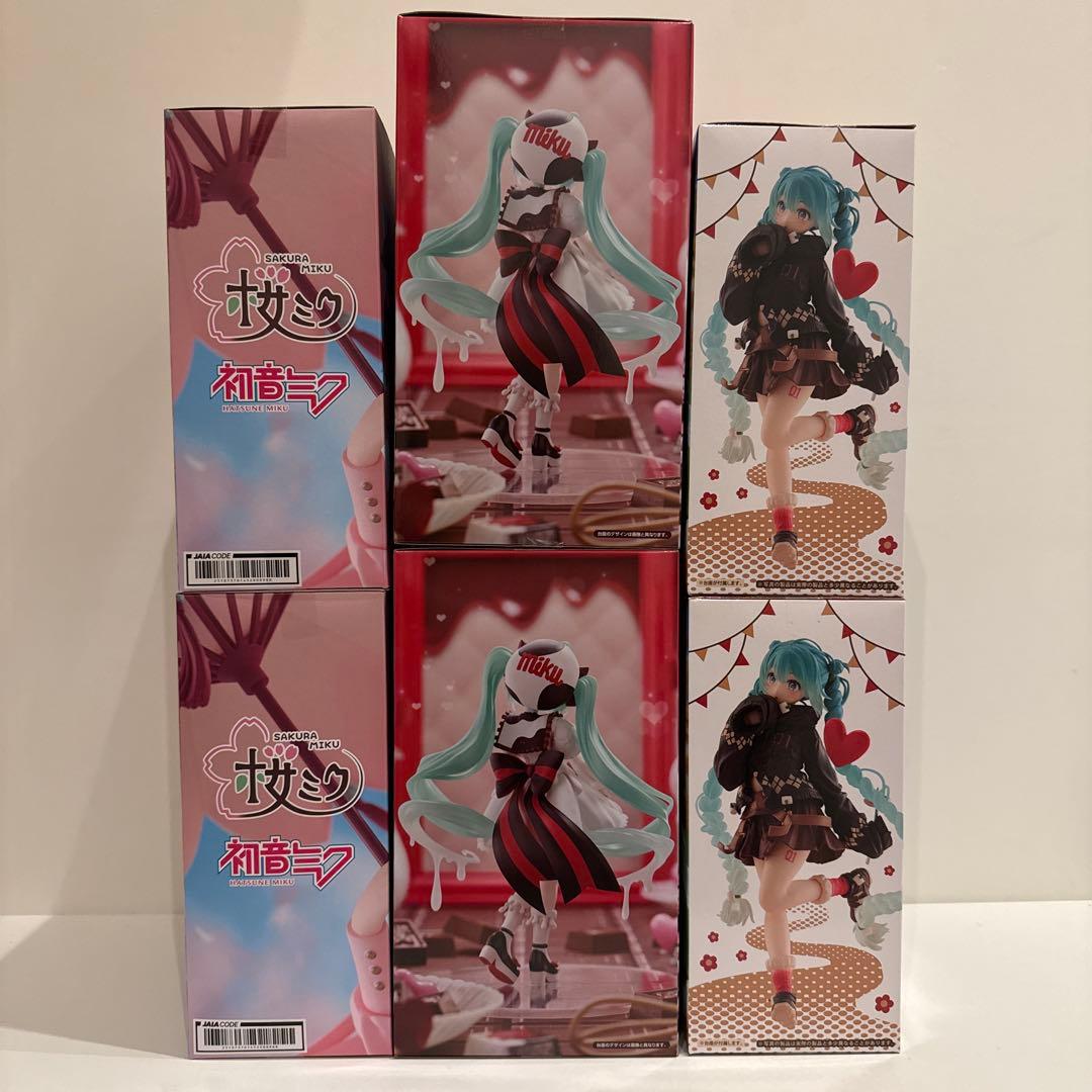 〜桜・初音ミク〜フィギュア 人気シリーズまとめ売り！ ×6点
