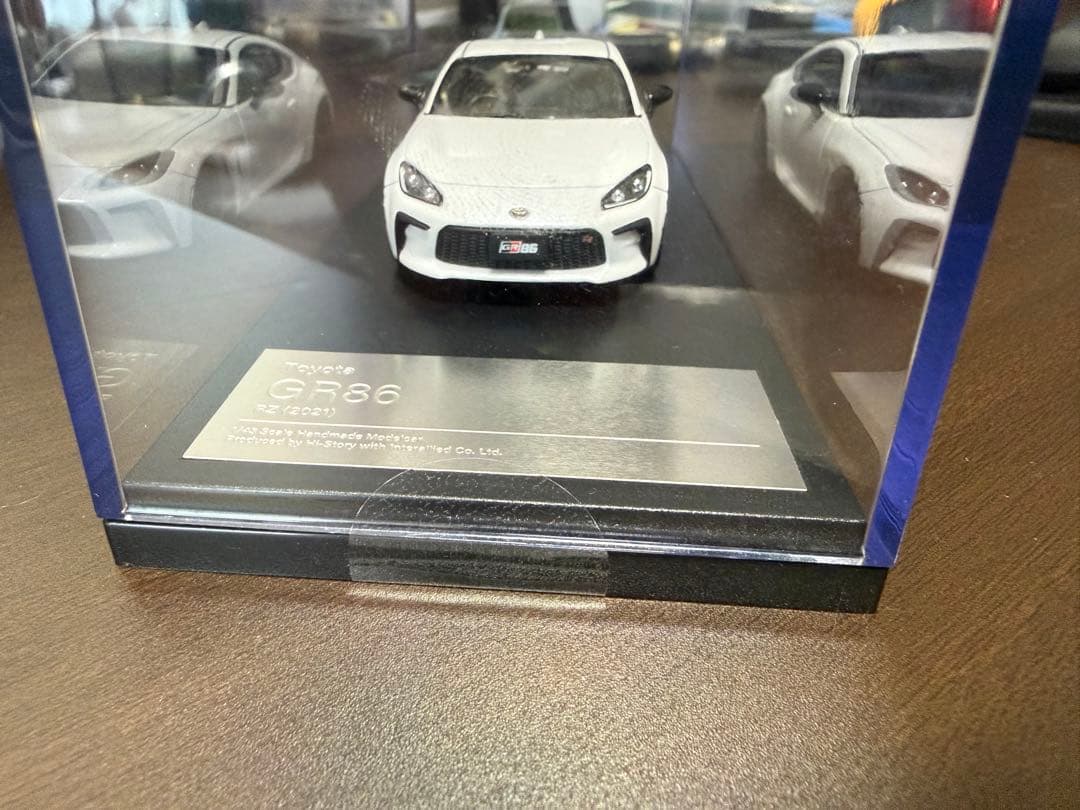 Hi Story 1/43 Toyota GR86 クリスタルホワイトパール
